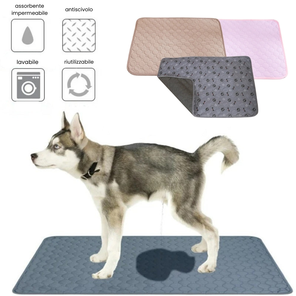 Tappetino PipiStop™ – Lavabile & Impermeabile